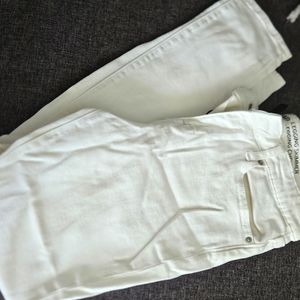 Gap white legging jeans
